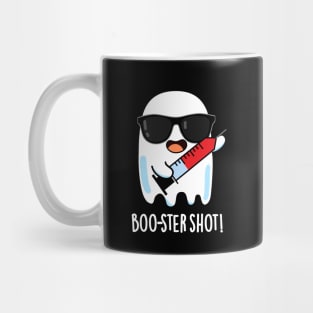 Booster Shot Funny Ghost Vaccine Pun Mug